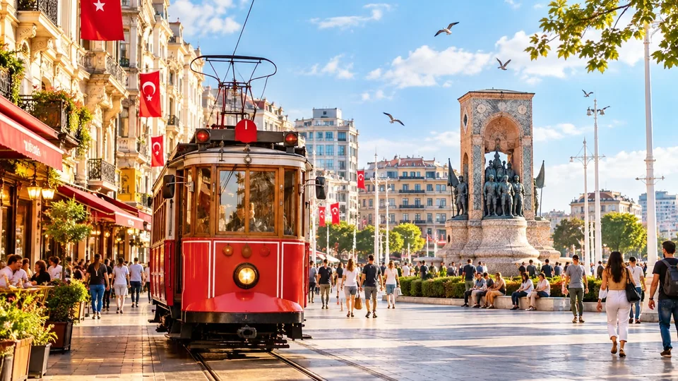 Beyoğlu için yerel yolculuk — temsili görsel